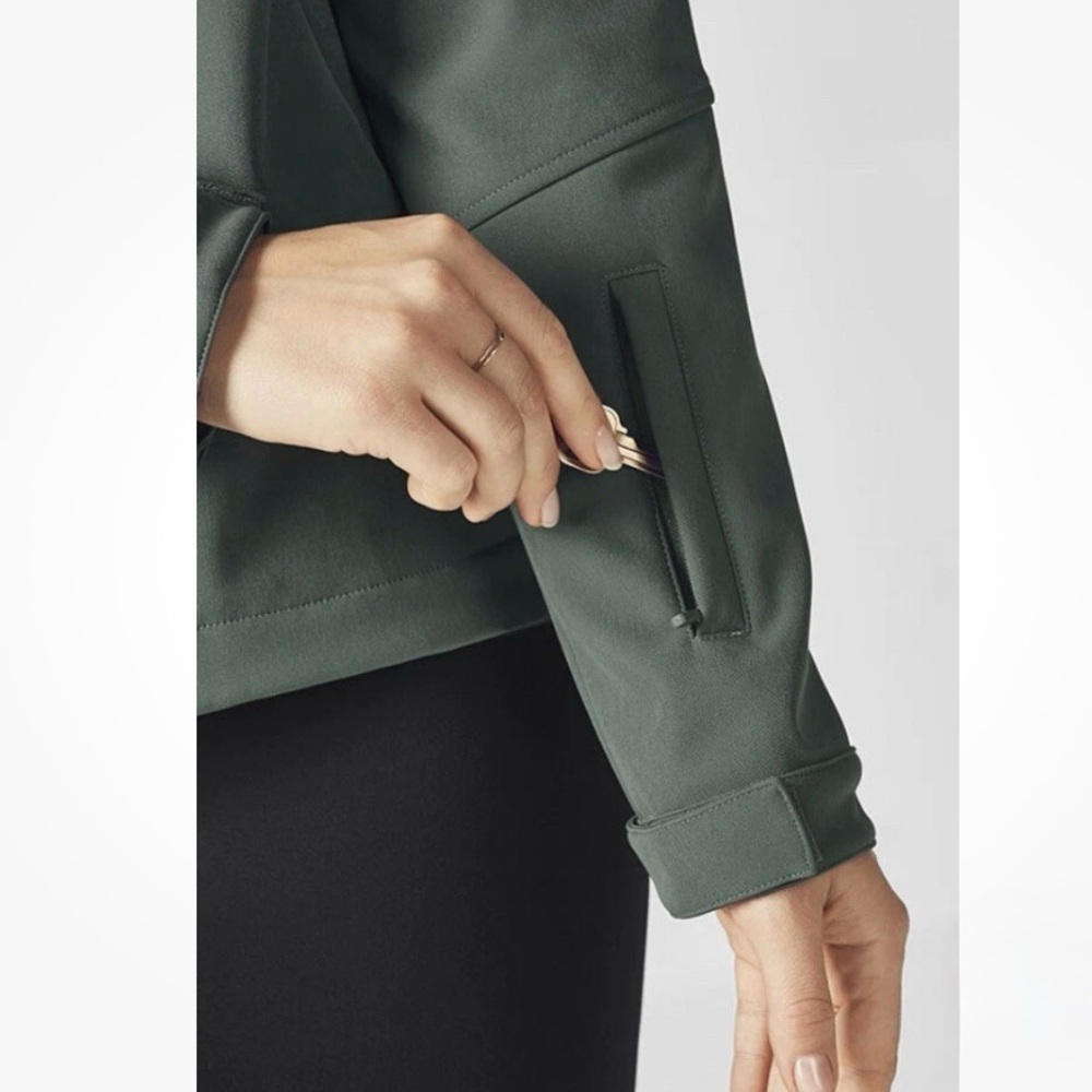 Fabletics Full Zip Hooded Performance Jacket Size… - image 3